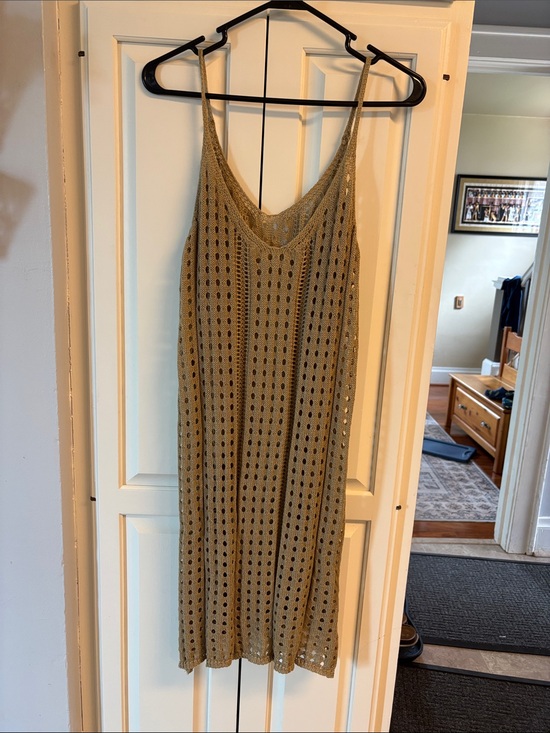SHEIN Other - Knit Crochet Slip Dress Swimsuit cover up